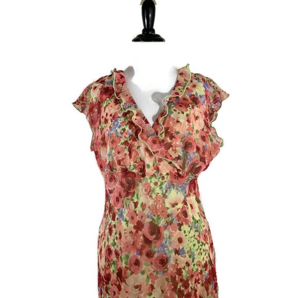 CDC Caren Desiree Company Maxi Dress Fit & Flare - Picture 2 of 8